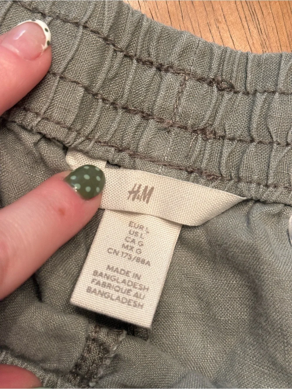 H&M lightweight linen